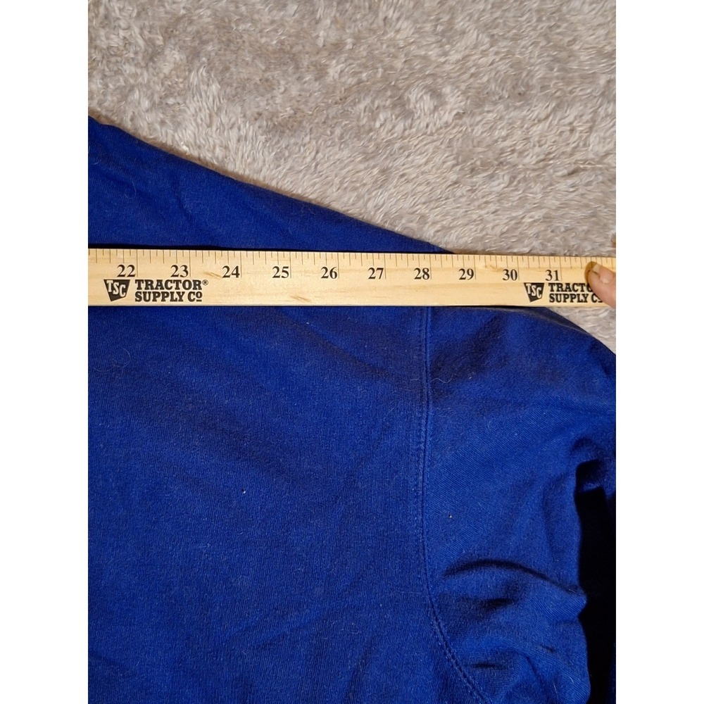 NBA Majestic Mens LA Clippers Basketball Hoodie Royal Blue Size 4X Sweatshirt - Picture 6 of 9